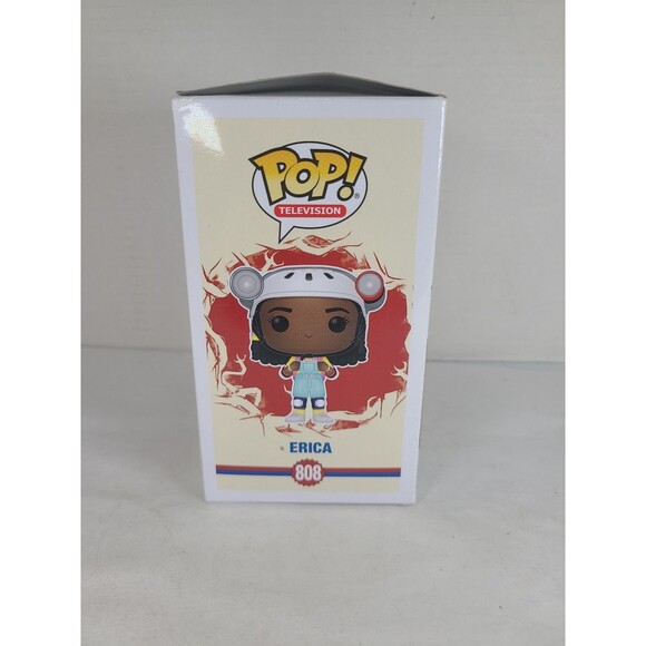 Funko Pop! Erica #808 (Flashlight Helmet): Stranger Things - Picture 2 of 4